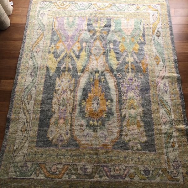 TU-OU-607-115.04 Modern Turkish Oushak - 6x8