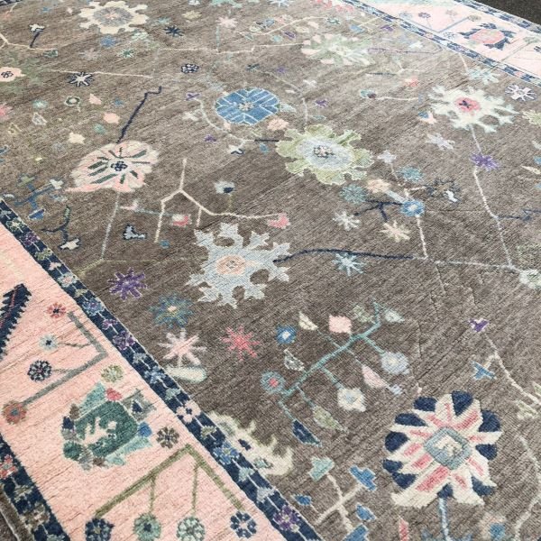 Modern Turkish Oushak - 9x12