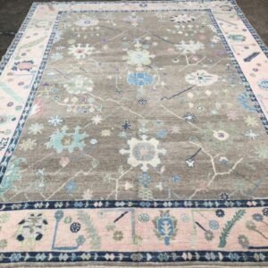 Modern Turkish Oushak - 9x12