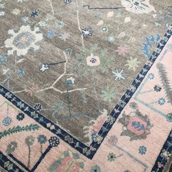 Modern Turkish Oushak - 9x12