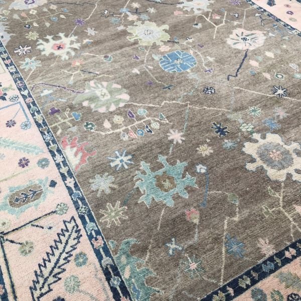 Modern Turkish Oushak - 9x12