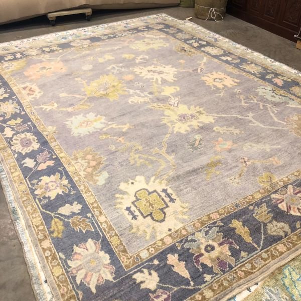 Modern Turkish Oushak - 9x12