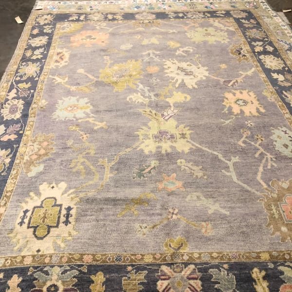 Modern Turkish Oushak - 9x12