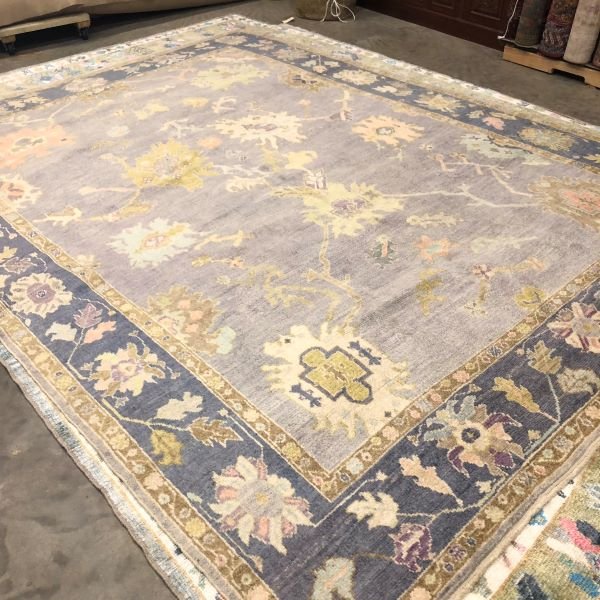 Modern Turkish Oushak - 9x12