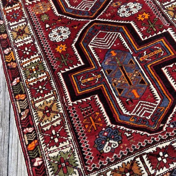 Antique Kazak Rug - 4x6
