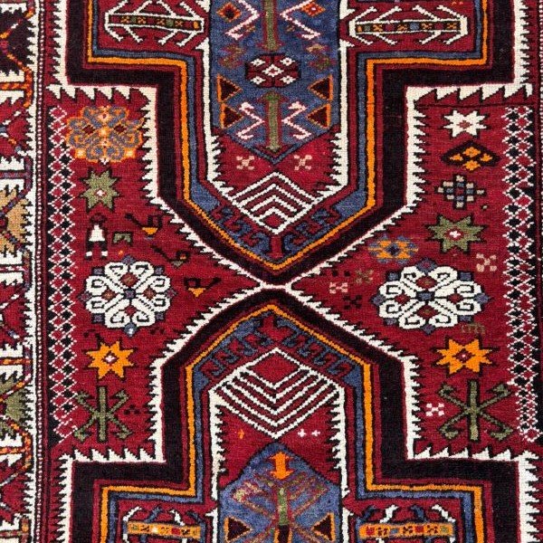 Antique Kazak Rug - 4x6