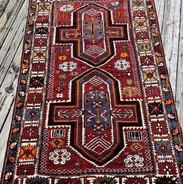 Antique Kazak Rug - 4x6