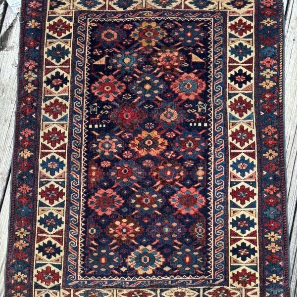 Antique Kazak Rug - 3x4