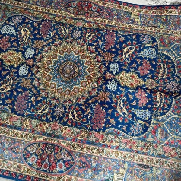 CA-TR-507-099.4 Vintage Silk Rug -5x7
