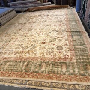 Vintage Turkish Oushak- 13x18