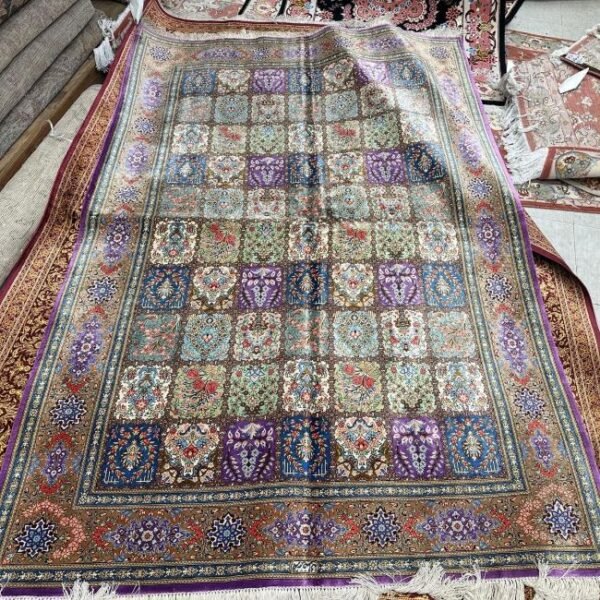 Vintage Silk Rug -5x7