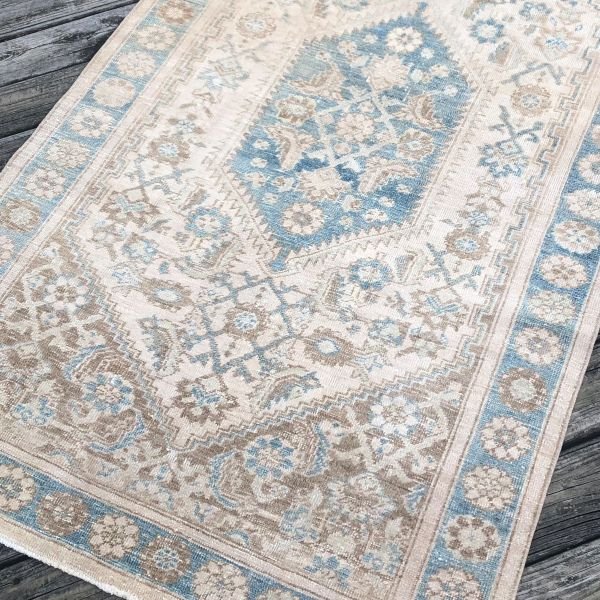 PR-TB-407-150.04 Antique Qashqai Rug -4x7