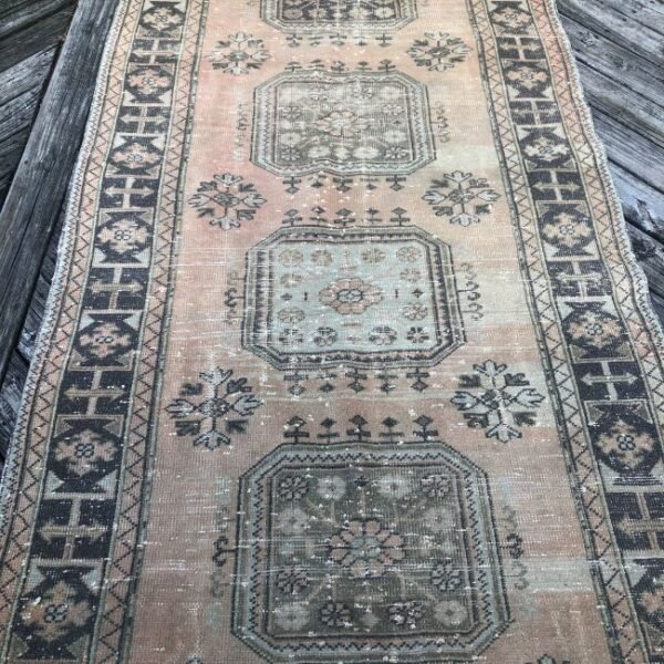 TU-OU-RUN-154.04 Turkish Vintage Runner - 5x12