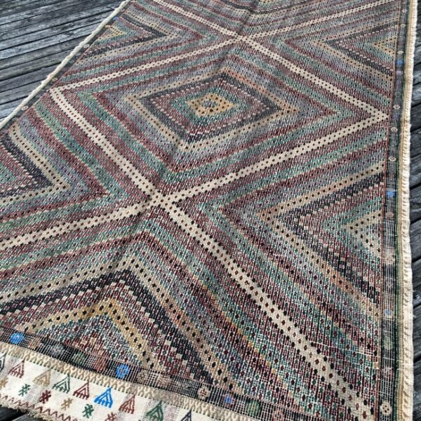 Turkish Cicim Rug - 7x11