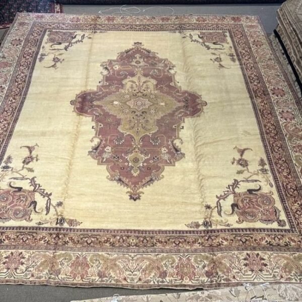 Antique Agra Rug - 14x16