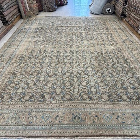 Antique Azari Rug - 10x14