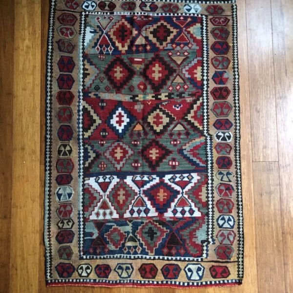 Antique Turkish Kilim - 3x5
