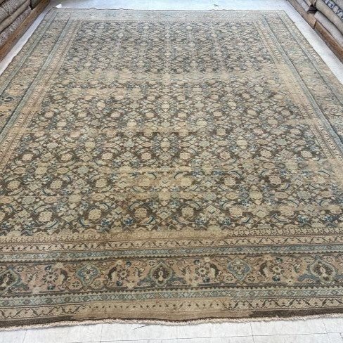 Antique Azari Rug - 10x14