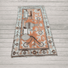 Antique Khotan Rug | Stylized Vases & Flowers | 5x8