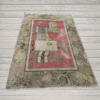 Antique Khotan Rug | Stylized Vases Design | 5x7