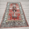Antique Khotan Rug | Stylized Vases Design | 5x7