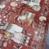 Antique Khotan Rug | Stylized Vases Design | 5x8