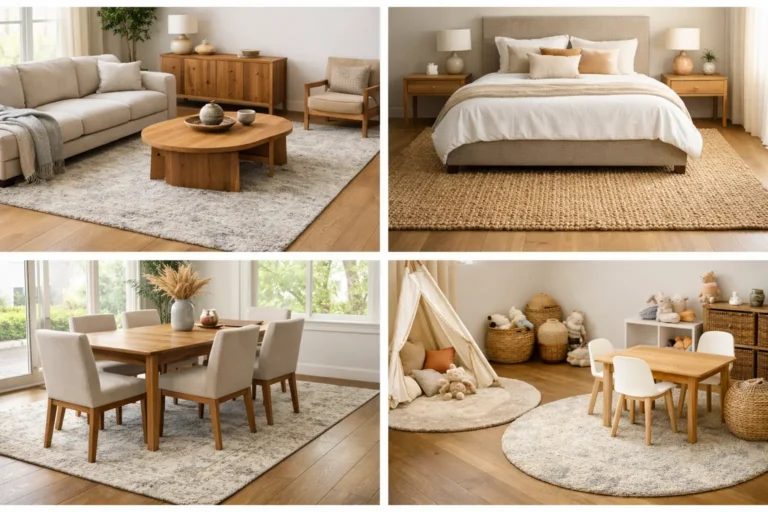 How to Choose Rug Size for Every Room