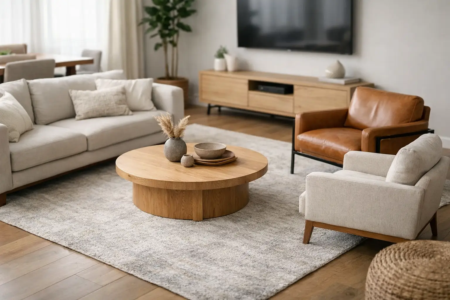 Living Room Rug Size Guide