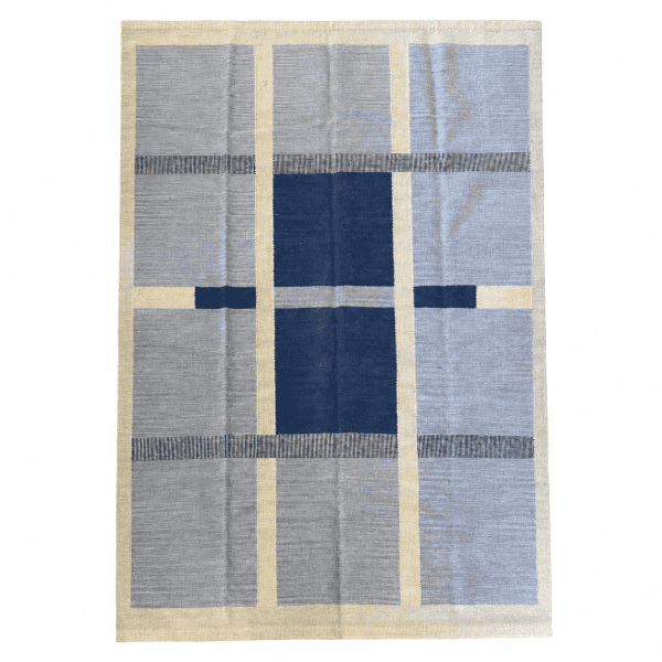 Modern Swedish-Inspired Kilim Rug | 8x10