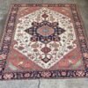 Rare Antique Malayer Rug | Ivory Field | 5x7