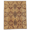 A beautifully composed vintage floral rug from Sivas Turkey featuring an elegant allover lattice of stylized florals in warm beige, deep brown, and soft maroon tones. Its large-scale pattern creates movement while maintaining a grounded, harmonious feel—perfect for refined, layered interiors.
