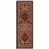 E5F4B29E-EEF9-4CFC-99A2-4E0B2D4C5BF1 Antique Persian Runner | Serap Style Medallion | 3x7