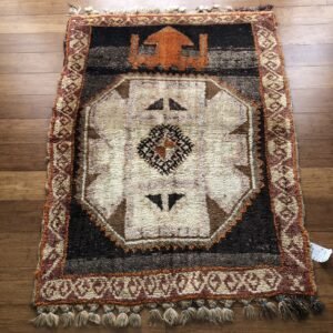Accent Vintage Rug | Medallion Design | 3x5