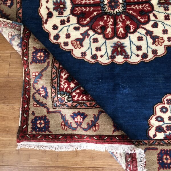 Vintage Turkish Rug | Floral Medallion | 4x6