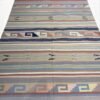 Handwoven Durrie Kilim Rug | Striped Tribal Design | 6x9