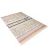 Handwoven Durrie Kilim Rug | Striped Tribal Design | 6x9