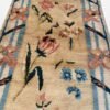 Floral Vintage Turkish Runner | 1960s Design in Soft Pastels | 3x9