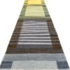 Scandinavian Design Kilim Runner | Color Blocks | 2x9