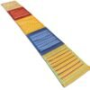 Scandinavian Design Kilim Runner |  Color Blocks | 2x11