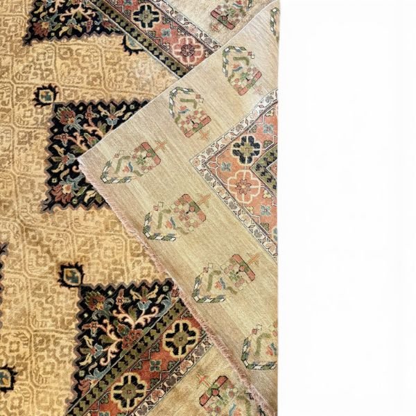 Vintage Serapi Rug | Diamond Medallion Design | 9x12
