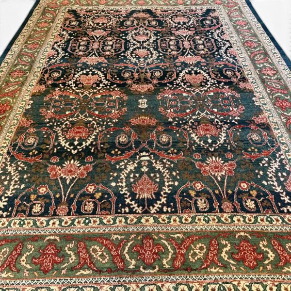 IMG_6968-Photoroom-600w Vintage Turkish Rug | Intricate Floral Design | 9x12