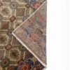 Antique Cappadocia Turkish Rug | Diamond Floral Geometric Design |4x7