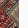 Antique Kazak Runner | Tribal Medallions & Animal Motifs | 3x8