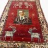 Rare Pictorial Vintage Rug Atatürk Portrait | 4x6