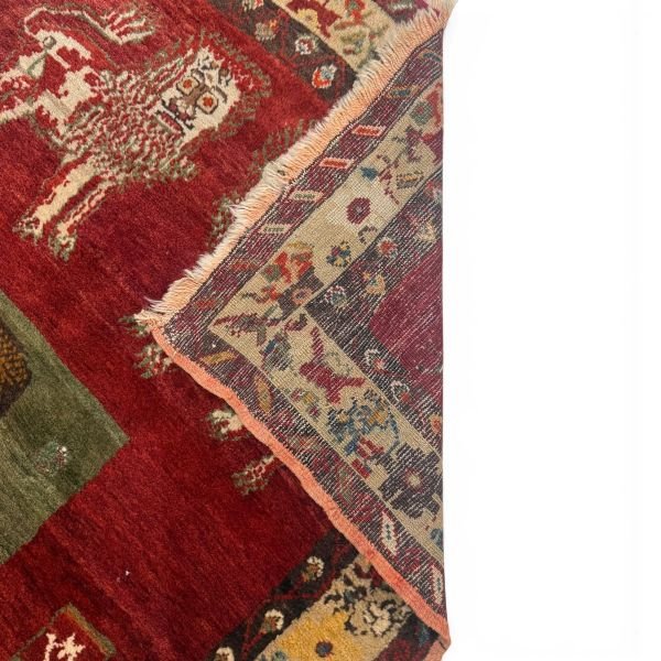 Rare Pictorial Vintage Rug Atatürk Portrait | 4x6