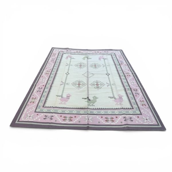 Handmade Indian Dhurrie Kilim | 12x15