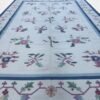Oversize Handmade Indian Pastel Flatweave  | Dhurrie Kilim | 12x17