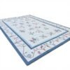 Oversize Handmade Indian Pastel Flatweave  | Dhurrie Kilim | 12x17