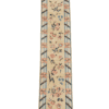 Floral Vintage Turkish Runner | 1960s Design in Soft Pastels | 3x9