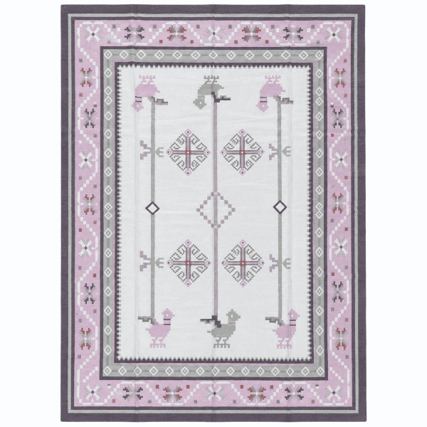 Handmade Indian Dhurrie Kilim | 12x15